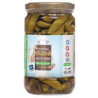 خیارشور درجه یک شیفته مقدار ۶۶۰ گرم